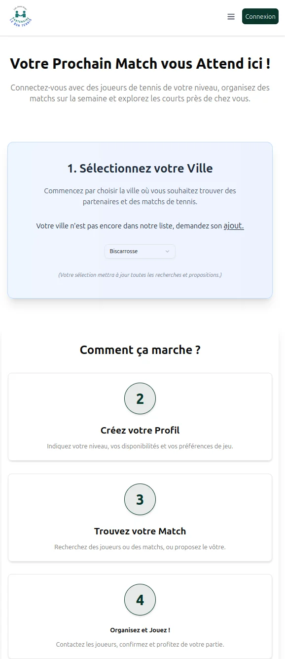 Partenaire Tennis